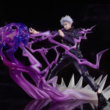 Gojo Figure Custom Collectible Anime Hollow Purple Energy Action Pose