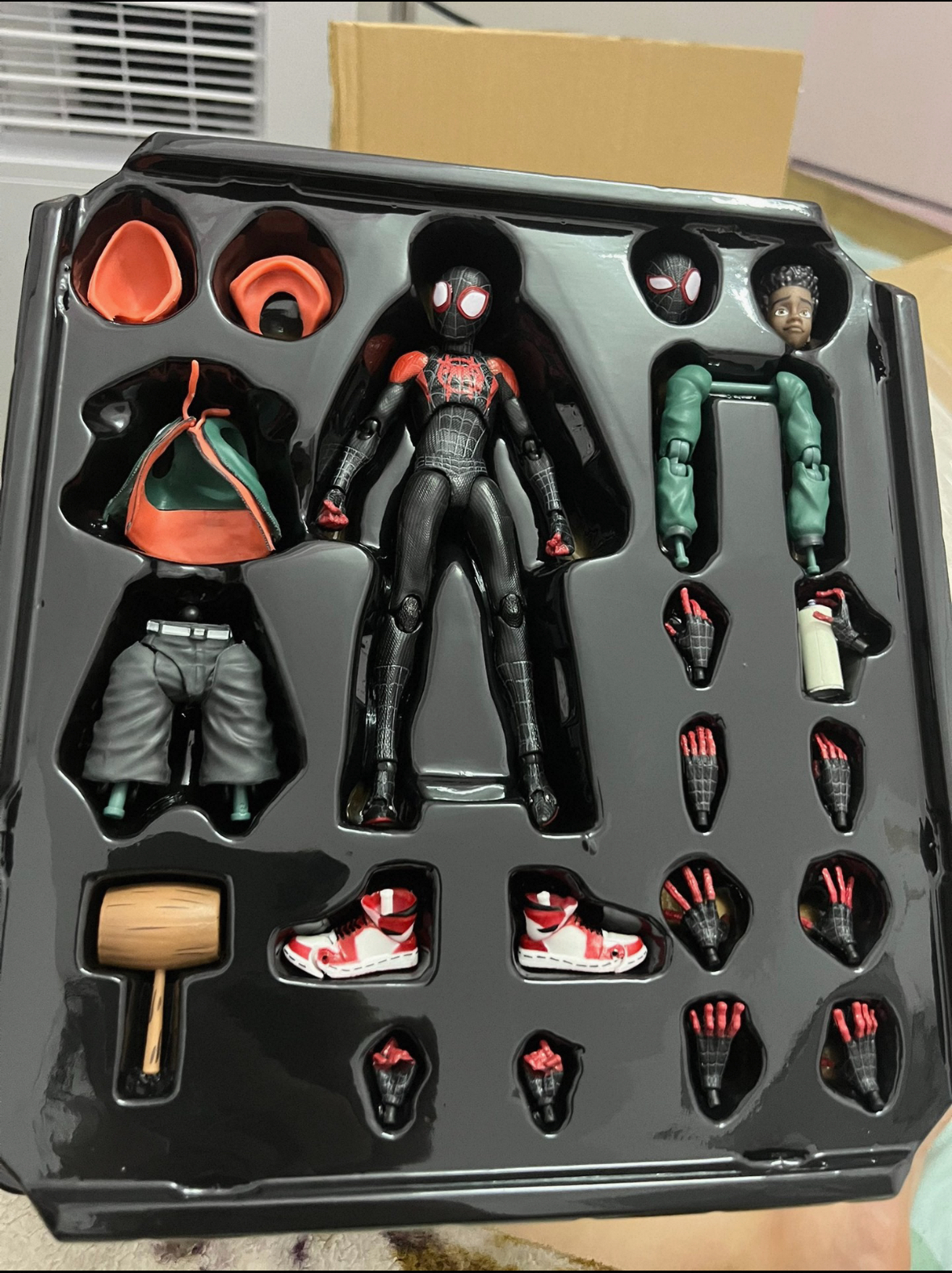Miles Morales Action Figure Custom figure Popular Culture Dynamic Leap - Image 3