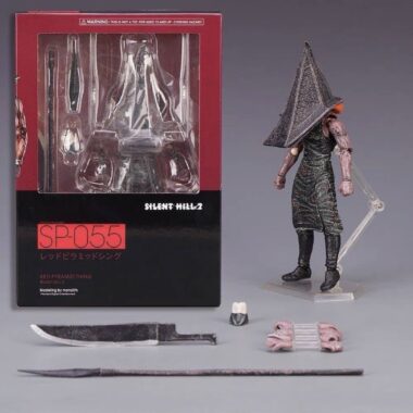 Pyramid Head Figure Custom Figure Comics Standing Pose Weathered