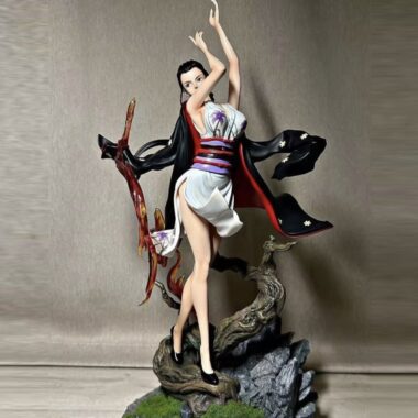 Nico Robin Figure One Piece Wano Country Arc Custom sculpture dynamic dancing pose geisha outfit