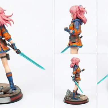 anime figures Anime Ex Astris Custom statue dynamic action