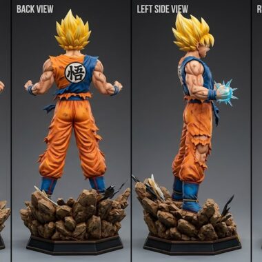 dragon ball z figures Dragon Ball Dragon Ball Z Custom figure Raging Super Saiyan
