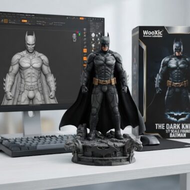 batman figures DC Comics The Dark Knight Custom figure standing powerful