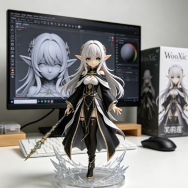 frieren figures Frieren Beyond Journeys End Custom Statue Elegant Standing