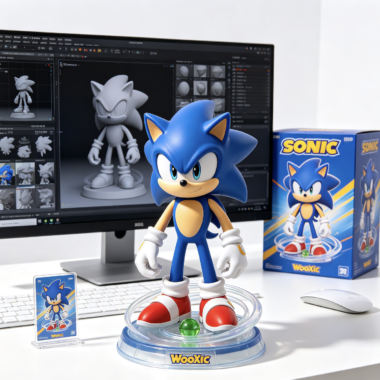 sonic figures Comics Sonic the Hedgehog Custom collectible confident standing