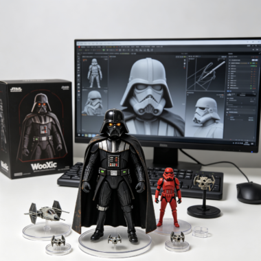star wars figures Star Wars A New Hope Custom figure standing menacing glowing