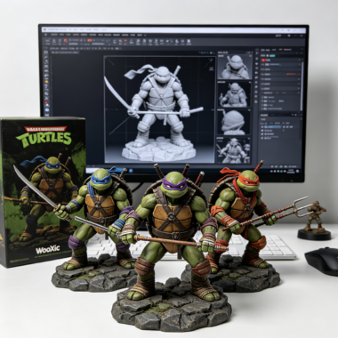 tmnt figures Comics Teenage Mutant Ninja Turtles Custom statue dynamic action